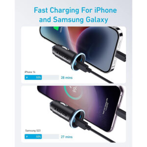 شارژر فندکی انکر مدل Anker 323 Car Charger A2735 15 شارژر فندکی انکر مدل Anker 323 Car Charger A2735