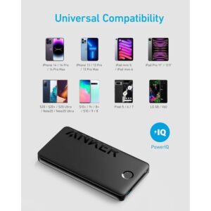 پاوربانک انکر مدل Anker 323 Power Bank A1334 16 پاوربانک ظرفیت 10000 میلی آمپر ساعت انکر مدل Anker 323 Power Bank A1334