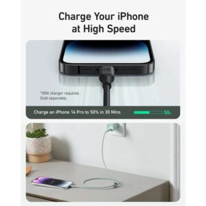 کابل تبدیل USB Type-C به لایتنینگ طول 0.9 متر مدل Anker 542 USB-C to Lightning Cable A80B5 15 کابل تبدیل USB Type-C به لایتنینگ طول 0.9 متر مدل Anker 542 USB-C to Lightning Cable A80B5