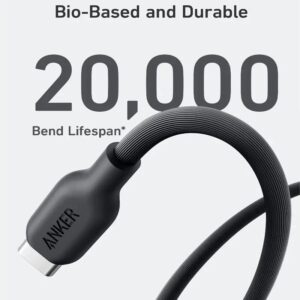 کابل USB-C به USB-C طول 0.9 متر انکر مدل Anker 544 PowerLine USB-C to USB-C Cable A80F1 16 کابل USB-C به USB-C طول 0.9 متر انکر مدل Anker 544 PowerLine USB-C to USB-C Cable A80F1