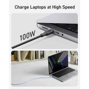 کابل USB-C به USB-C طول 0.9 متر انکر مدل Anker 544 PowerLine USB-C to USB-C Cable A80F1 15 کابل USB-C به USB-C طول 0.9 متر انکر مدل Anker 544 PowerLine USB-C to USB-C Cable A80F1