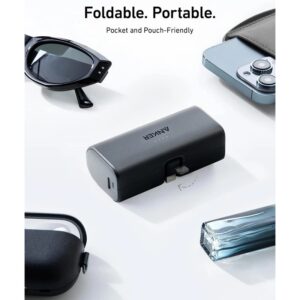 پاوربانک انکر مدل Anker Nano Power Bank A1645 15 پاوربانک ظرفیت 5000mAh انکر مدل Anker Nano Power Bank A1645