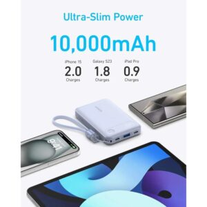 پاوربانک انکر مدل Anker Power Bank Power core 10000mAh A1257 15 پاوربانک ظرفیت 10000 میلی آمپر ساعت انکر مدل Anker Power Bank Power core 10000mAh A1257