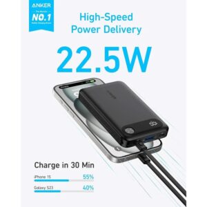 پاوربانک انکر مدل Anker Power Bank Power core 10000mAh A1257 18 پاوربانک ظرفیت 10000 میلی آمپر ساعت انکر مدل Anker Power Bank Power core 10000mAh A1257