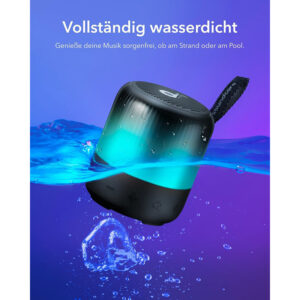 اسپیکر بلوتوثی انکر مدل Anker SoundCore Glow Mini A3136 17 اسپیکر قابل حمل انکر مدل Anker Soundcore Glow Mini A3136