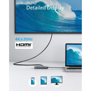 هاب دیتا 7 در 1 انکر Anker PowerExpand Plus A8352 14 هاب دیتا 7 در 1 انکر Anker PowerExpand Plus A8352