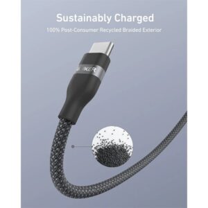 کابل تایپ سی به لایتنینگ انکر مدل Anker USB-C to Lightning Cable 0.9m A82B2H11