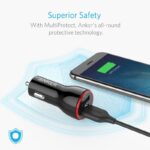 شارژر فندکی 24 وات انکر مدل Anker 24W Dual USB Car Charger PowerDrive 2 A2310