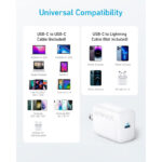 شارژر دیواری 30 وات انکر مدل Anker 312 Charger A2640