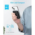 پاوربانک ظرفیت 5000 میلی آمپر ساعت انکر مدل Anker 321 MagGo Battery A1616