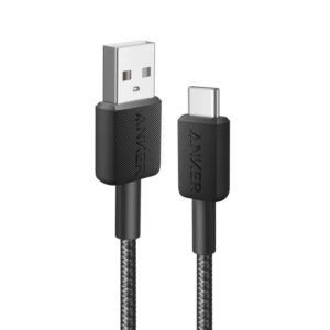 کابل تبدیل USB به USB-C انکر مدل Anker 322 PowerLine USB-A to USB-C A81H5