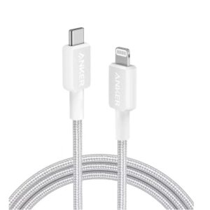 کابل تبدیل USB-C به لایتنینگ 0.9 متر انکر مدل Anker 322 USB-C to Lightning Cable A81B5 7 کابل تبدیل USB-C به لایتنینگ 0.9 متر انکر مدل Anker 322 USB-C to Lightning Cable A81B5