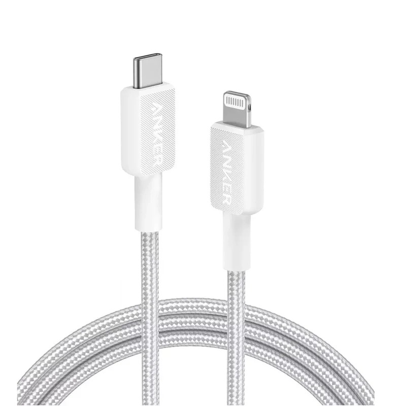 کابل تبدیل USB-C به لایتنینگ 0.9 متر انکر مدل Anker 322 USB-C to Lightning Cable A81B5 1 کابل تبدیل USB-C به لایتنینگ 0.9 متر انکر مدل Anker 322 USB-C to Lightning Cable A81B5