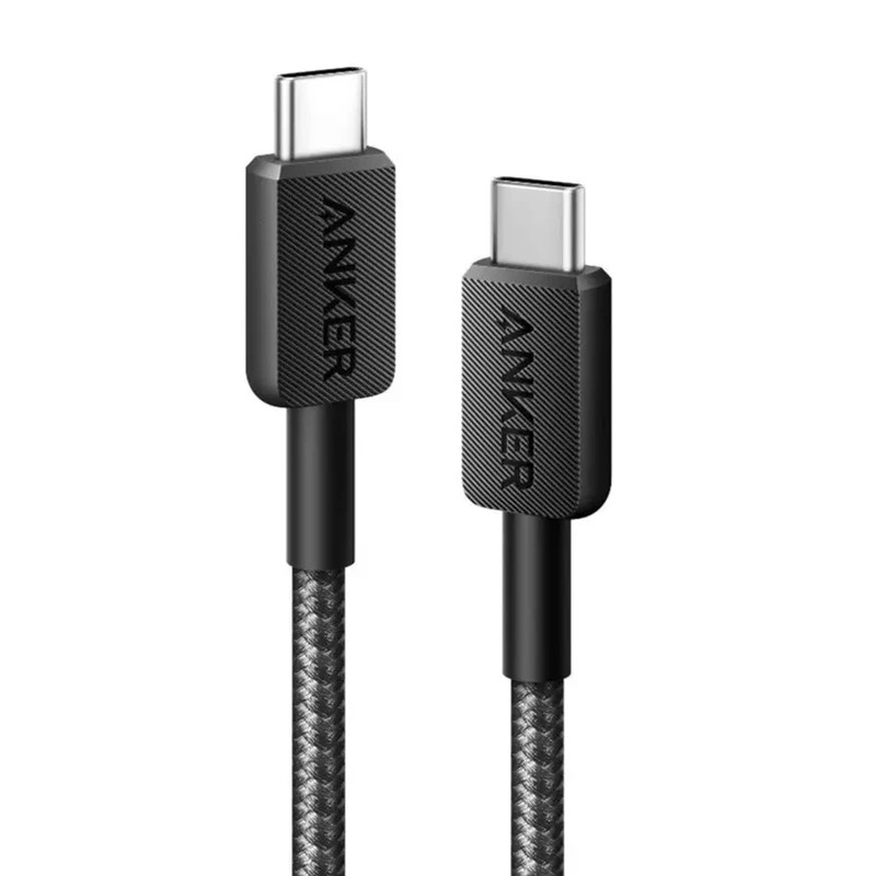کابل 0.9 متر USB-C به USB-C انکر مدل Anker 322 USB-C to USB-C Cable A81F5 1 کابل 0.9 متر USB-C به USB-C انکر مدل Anker 322 USB-C to USB-C Cable A81F5