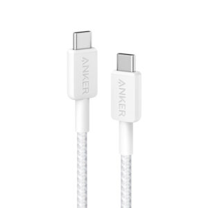 کابل 0.9 متر USB-C به USB-C  انکر مدل Anker 322 USB-C to USB-C Cable A81F5