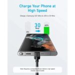 کابل 0.9 متر USB-C به USB-C انکر مدل Anker 322 USB-C to USB-C Cable A81F5