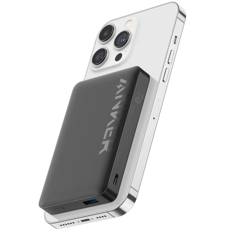 پاوربانک ظرفیت 10000 میلی آمپر ساعت انکر مدل Anker 334 MagGo Battery 10000mAh A1642 1 پاوربانک ظرفیت 10000 میلی آمپر ساعت انکر مدل Anker 334 MagGo Battery 10000mAh A1642