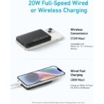 پاوربانک ظرفیت 10000 میلی آمپر ساعت انکر مدل Anker 334 MagGo Battery 10000mAh A1642