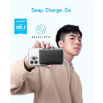 پاوربانک ظرفیت 10000 میلی آمپر ساعت انکر مدل Anker 334 MagGo Battery 10000mAh A1642