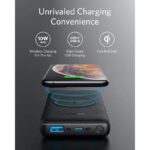 پاوربانک ظرفیت 10000 میلی آمپر ساعت انکر مدل Anker 533 Wireless Power Bank (PowerCore 10K) A1617