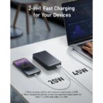 پاوربانک 24000 میلی آمپر انکر مدل Anker 537 Portable Charger 65W A1379
