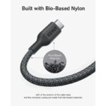 کابل تبدیل USB Type-C به لایتنینگ طول 0.9 متر مدل Anker 542 USB-C to Lightning Cable A80B5