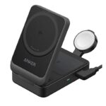 شارژر بی سیم 15 وات انکر مدل Anker MagGo Wireless Charging Station Foldable 3-in-1 B2557