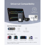 پاوربانک 10000 میلی آمپر ساعت انکر مدل Anker MagGo Power Bank 10K A1657