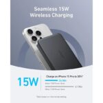 پاوربانک وایرلس انکر مدل Anker MagGo Ultra-Slim 10000 mAh A1664