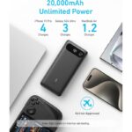پاوربانک 20000 میلی آمپر ساعت انکر مدل Anker Max Fast Charging 87W Power Bank A1383