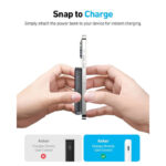 پاوربانک بیسیم ظرفیت 5000 میلی آمپر ساعت انکر مدل Anker Power Bank 322 MagGo A1618