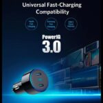 شارژر فندکی انکر مدل Anker PowerDrive+ III Duo 48W A2725