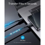 کابل USB-C به USB-C انکر مدل Anker PowerLine+ III A8863