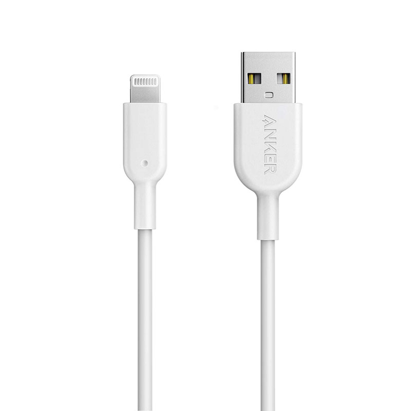 کابل تبدیل USB به لایتنینگ انکر مدل Anker Powerline II Lightning Cable A8432 1 کابل تبدیل USB به لایتنینگ انکر مدل Anker Powerline II Lightning Cable A8432