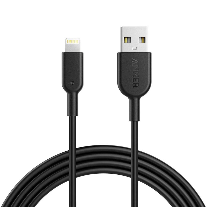 کابل تبدیل USB به لایتنینگ انکر مدل Anker Powerline II Lightning Cable A8433 1 کابل تبدیل USB به لایتنینگ انکر مدل Anker Powerline II Lightning Cable A8433
