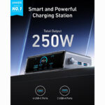 شارژر رومیزی ۲۵۰ وات انکر Anker Prime Charger 250W GaNPrime A2345