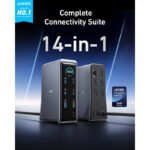 هاب دیتا 14 پورت انکر Anker Prime Charging Docking Station 14 in 1 A83B6
