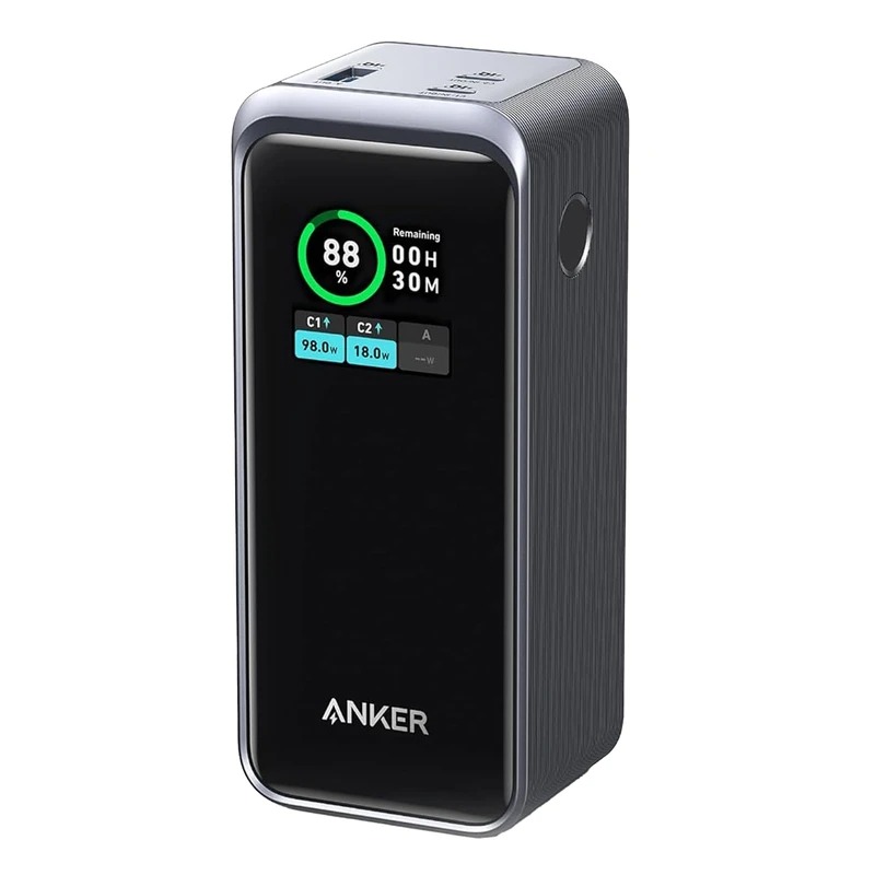 پاوربانک ظرفیت 20000 میلی آمپر ساعت انکر مدل Anker Prime Power Bank 200W A1336