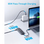 هاب 5 در 1 USB-C انکر مدل Anker USB C 332 Hub Adapter 5-in-1 A8355