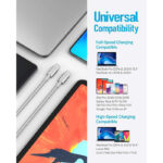 کابل USB-C به USB-C انکر مدل Anker USB-C to USB-C 1.8m Cable A8753