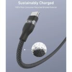 کابل USB-C به USB-C انکر مدل Anker USB-C to USB-C Cable 1.8m A82E2H12