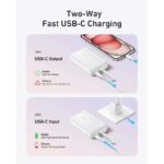 پاوربانک 10000 میلی امپر ساعت انکر مدل Anker Zolo Power Bank 10K A1688