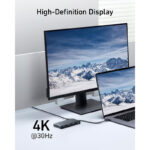 هاب دیتا 9 پورت انکر مدل Anker 552 USB-C Hub 9-in-1 A8373