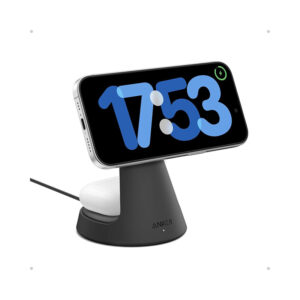 شارژر وایرلس 15 وات انکر مدل Anker MagGo 2-in-1 Wireless Charger A25M7