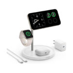 شارژر وایرلس 25 وات انکر مدل Anker MagGo Wireless Charging Station 3-in-1 Stand Qi2 B25M3