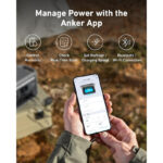 پاوراستیشن انکر مدل Anker SOLIX C800 Portable Power Station 768Wh A1753