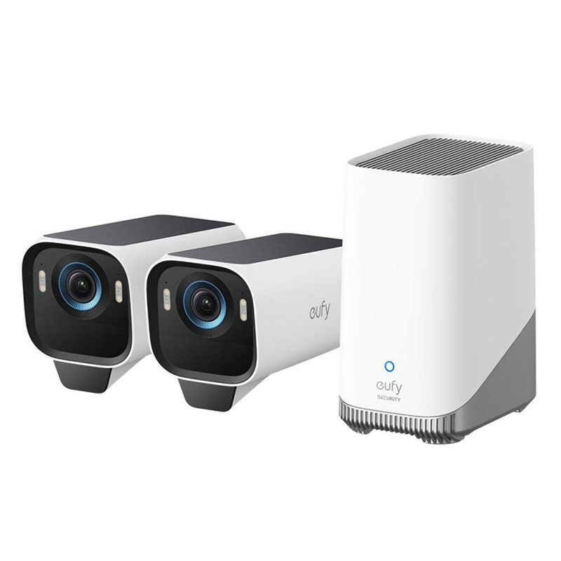 کیت دوربین امنیتی یوفی مدل ANKER eufy Security eufyCam S3 Pro 2-Cam Kit T88923W1